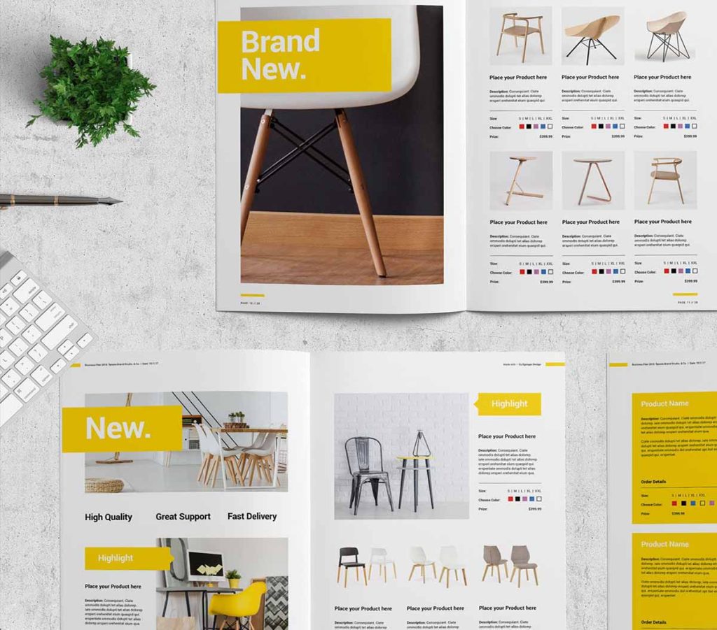 Product Brochure Designing Axiom Technologies